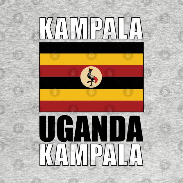 Flag of Uganda by KewaleeTee